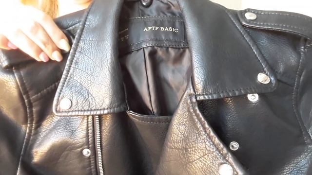 КОЖАНАЯ КУРТКА КОСУХА / Покупки на осень- весну / Садовод /Zara /Aliexpress смотреть онлайн