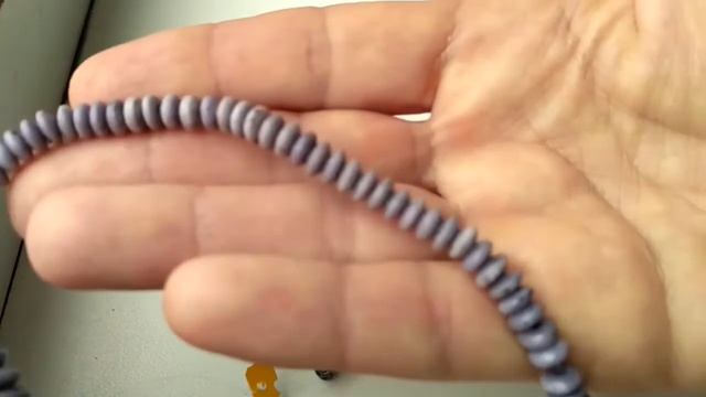 Трёхрядные бусы --галстук в стиле этно-бохо. Beads-a tie in the style of ethno-boho. смотреть онлайн