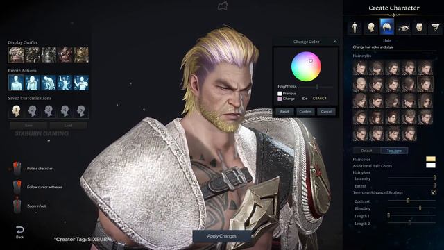 LOST ARK Male Character Customizations + Emotes, Outfits смотреть онлайн