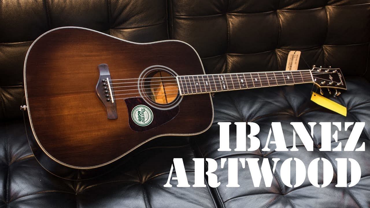 ОБЗОР ГИТАРЫ ИЗ ПЕЧИ! ГИТАРЫ ИЗ КРАСНОГО ДЕРЕВА IBANEZ ARTWOOD смотреть онлайн