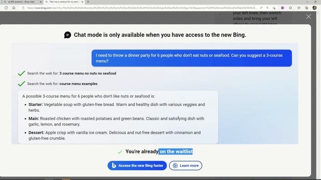 First Impression on Bing build in ChatGPT: How to access | New features | Live Demo #AI #chatgpt смотреть онлайн