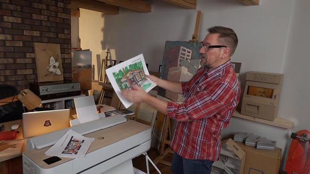 Новый плоттер HP DesignJet Studio. Впечатления архитектора | АРХИТЕКТОР ВОЛКОВ смотреть онлайн