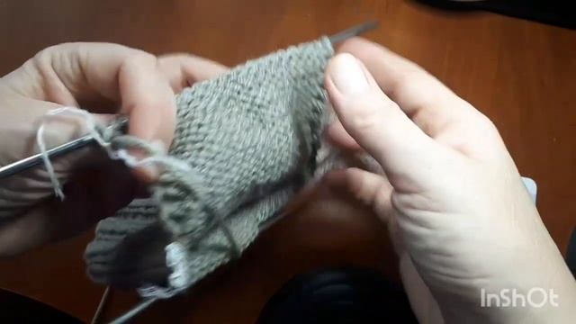 Вяжем носки. Свяжем паголенок и пятку смотреть онлайн