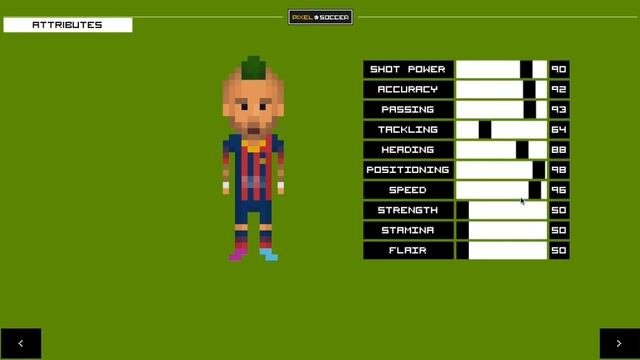 Pixel Soccer - Player Editor смотреть онлайн