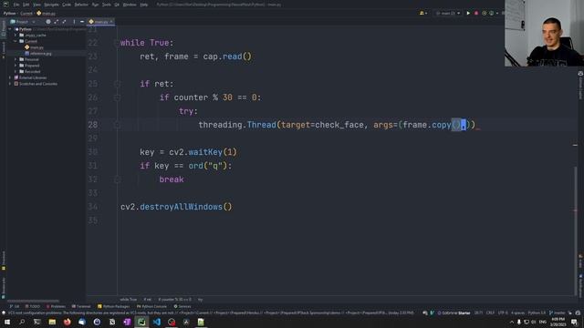 Live Face Recognition in Python смотреть онлайн