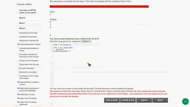 The Joy of Computing using Python|| NPTEL WEEK-2 Programming Assignment answers|| #nptel #skumaredu смотреть онлайн