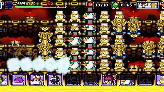 Tiny Defense 2 Volcano Stage 5-10 Perfect Game смотреть онлайн