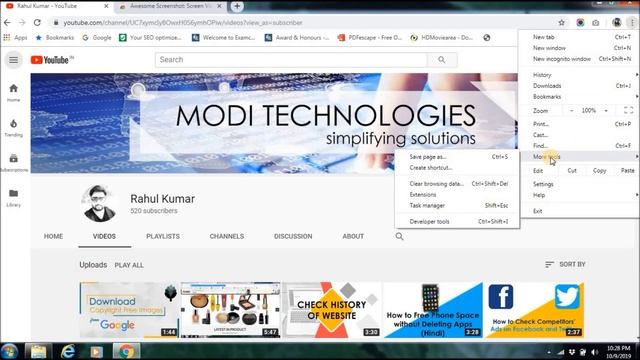 ? Live Proof | How to Take Full Web Page Screenshot or Scrolling Screenshot in Windows/ Mac (Hindi) смотреть онлайн