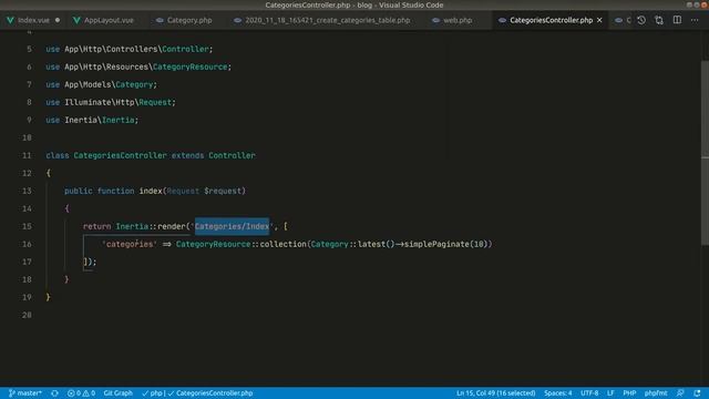 Part 17 - Categories CRUD - Listing Of Categories In Backend смотреть онлайн