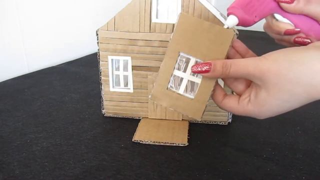 DIY House From Cardboard | Домик из Картона своими руками