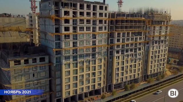 Ход строительства ЖК Al' Farabi в г. Шымкент смотреть онлайн