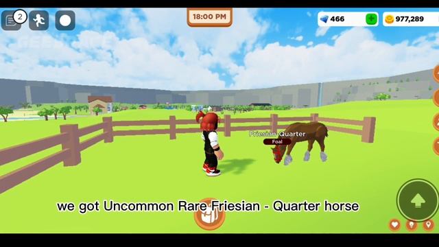 I bred Friesian with every horse in Horse Valley #roblox #horsevalley #horsegames смотреть онлайн