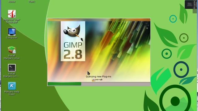 Manjaro 0.8.10 KDE - Arch Linux Live - Distro Review смотреть онлайн