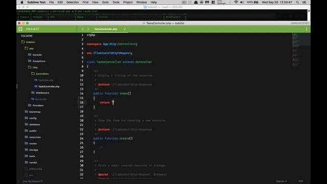 Laravel 5.7 - Beginners - ToDo List App - Lesson 1: Setting Up Our Environment смотреть онлайн