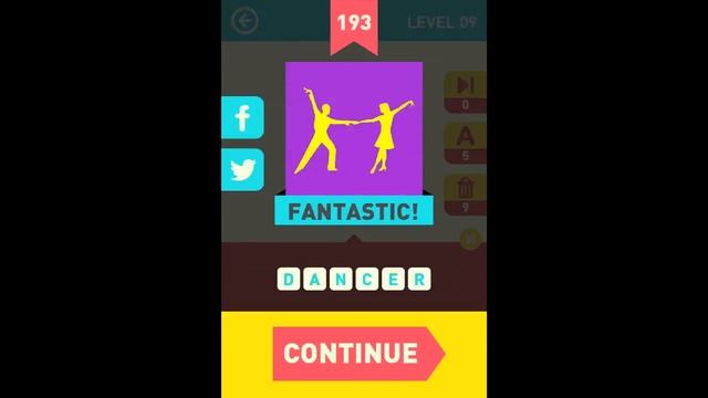Icon Pop Word Answers Level 9 смотреть онлайн