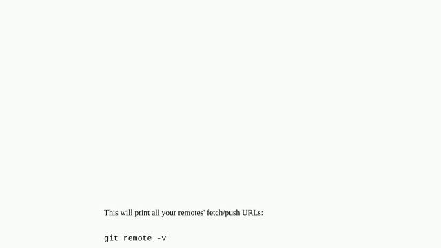 How to determine the URL that a local Git repository was originally cloned from смотреть онлайн