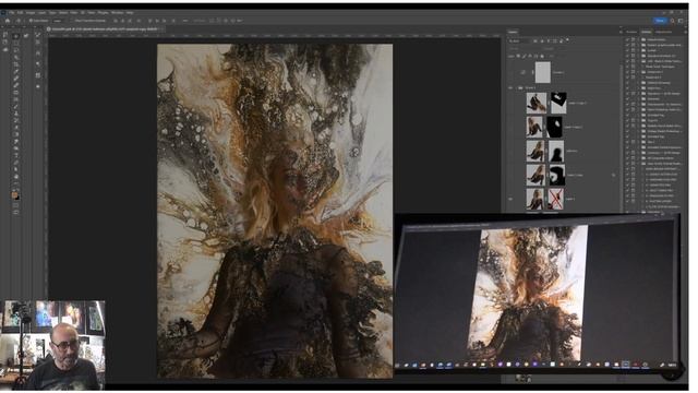 The first video showing one of my work-in-progress pieces of photo art. смотреть онлайн