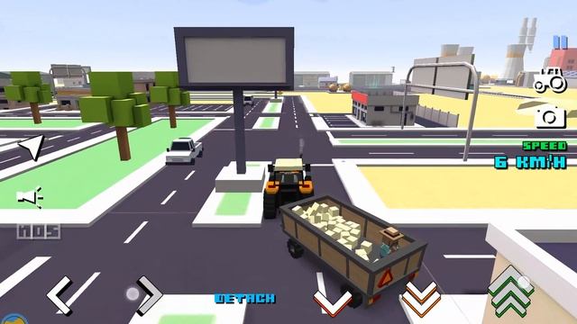 Blocky Farm Racing - Gameplay Part 1 (Android,iOS) смотреть онлайн