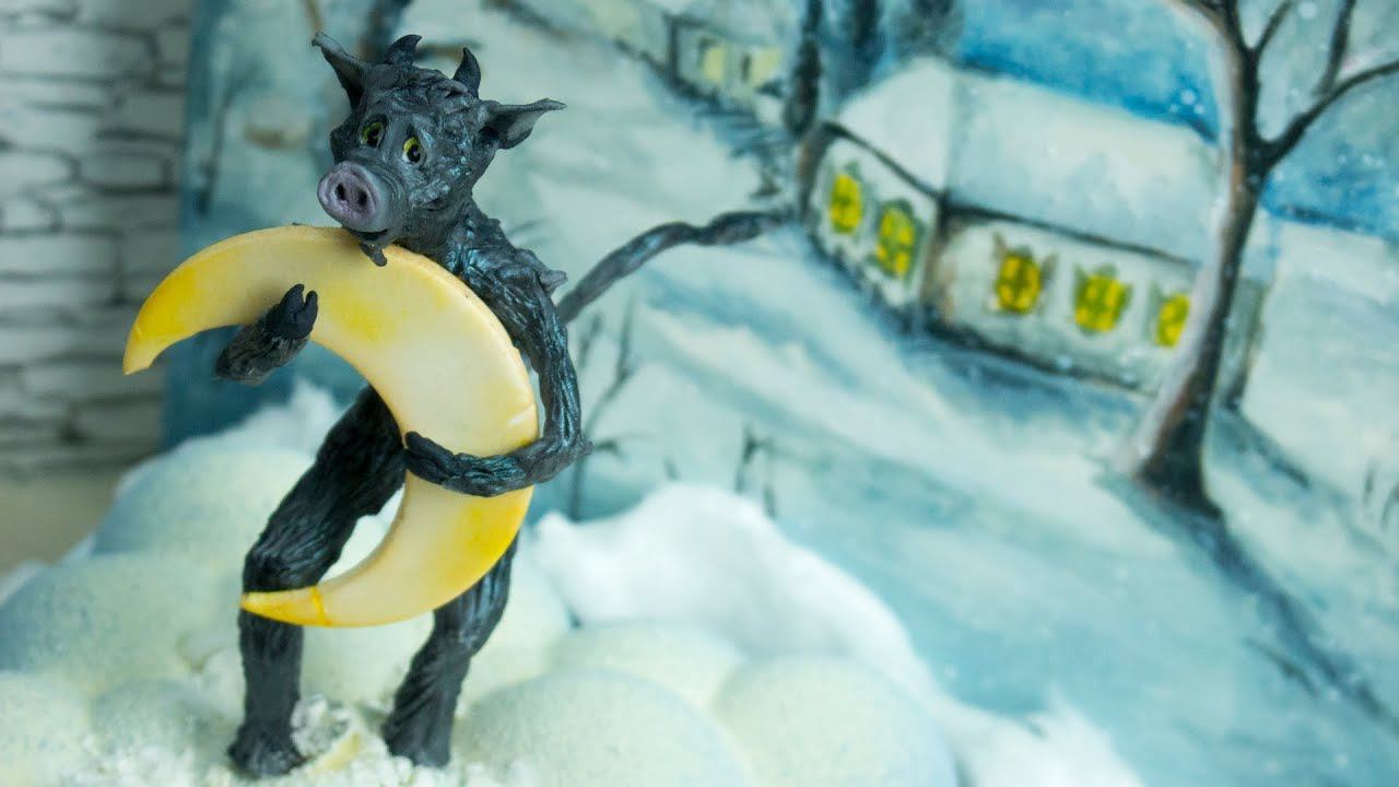 "Ночь перед Рождеством". Сюжетное оформление торта ( English Subtitles ) - Я - ТОРТодел! смотреть онлайн