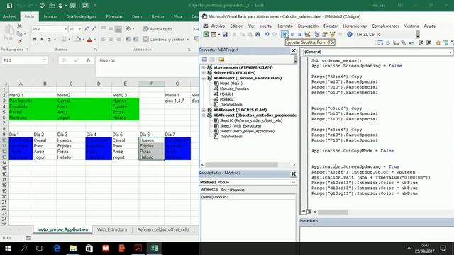 Objetos,Métodos y propiedades VBA Video 5 смотреть онлайн