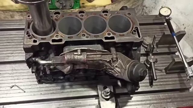 Расточка блока цилиндров Opel Zafira смотреть онлайн