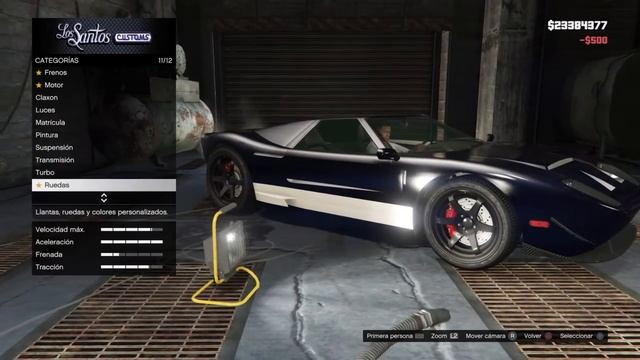Ford GT ( Bullet )- Tuneando Coches #56 - GTA V PS4 смотреть онлайн