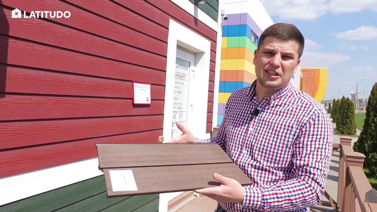 Фасадные панели из ДПК смотреть онлайн