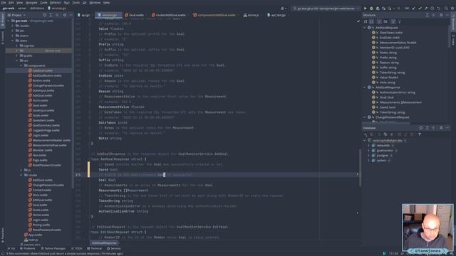 Simplify the data sent between Svelte frontend and Go API server backend | Always Developing #14 смотреть онлайн