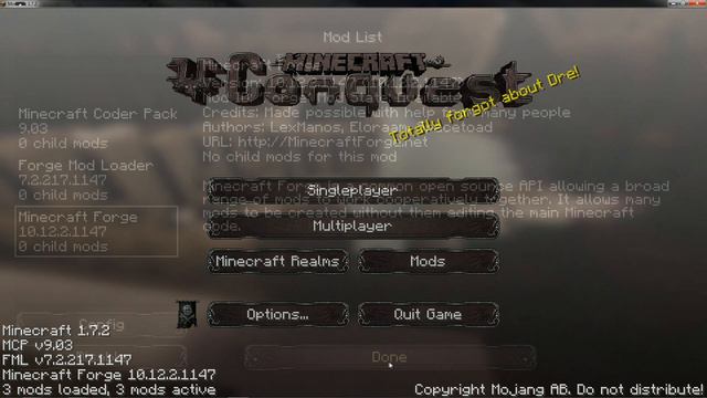 Minecraft 1.7.2 : Mod Installation Tutorial - Optifine, Shaders, World Edit смотреть онлайн