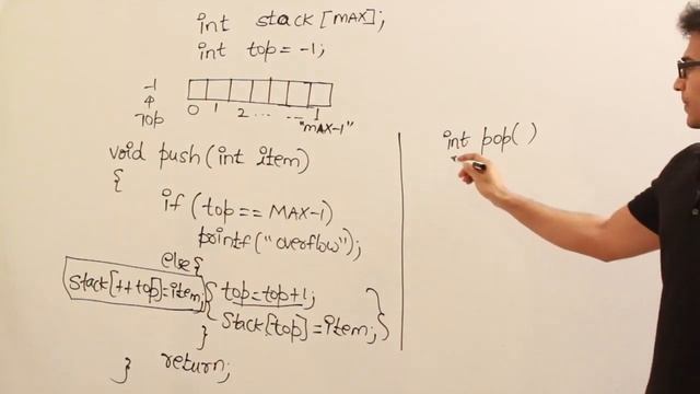 P and DS | Stacks & queues | Implementation of stack using arrays | Ravindrababu Ravula смотреть онлайн