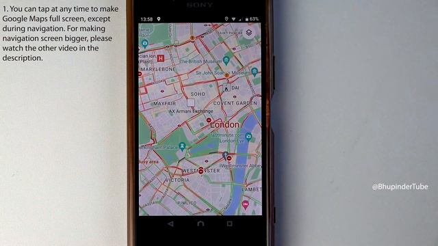 How to make Google Maps Full Screen on Android смотреть онлайн