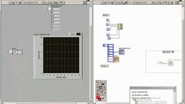 Plotting XY Graphs and Linear Regression in LabVIEW