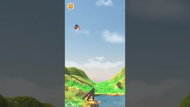 New Record! 33 Flips in Trampoline Hill! Flip Diving game смотреть онлайн