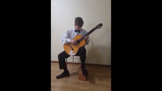 Pieza №1 Leo Brouwer и "Adelita" Francisco Tarrega. Исполняет Нерсесов Иван смотреть онлайн