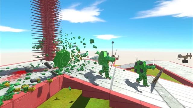Who Can Escape From Zigzag Parkour - Animal Revolt Battle Simulator смотреть онлайн