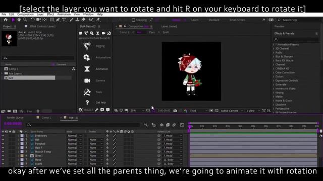How To Tween In After Effects TUTORIAL⛧| After Effects Pt.1| Gacha Life-Gacha Club + TIPS