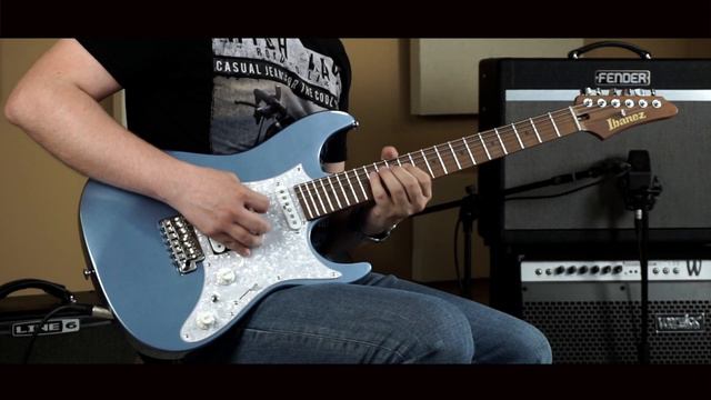 Ibanez AZ2204-ICM Prestige elektromos gitár смотреть онлайн
