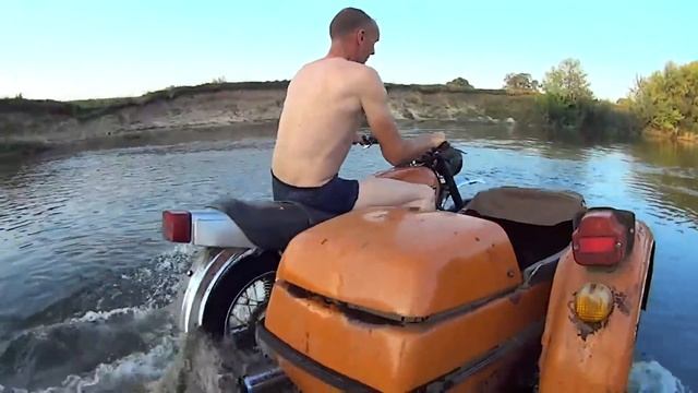 ИЖ ЮПИТЕР с коляской (часть 2)