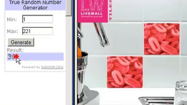 Αυτοκόλλητα για Πλακάκια Κουζίνας LIVE WALL смотреть онлайн