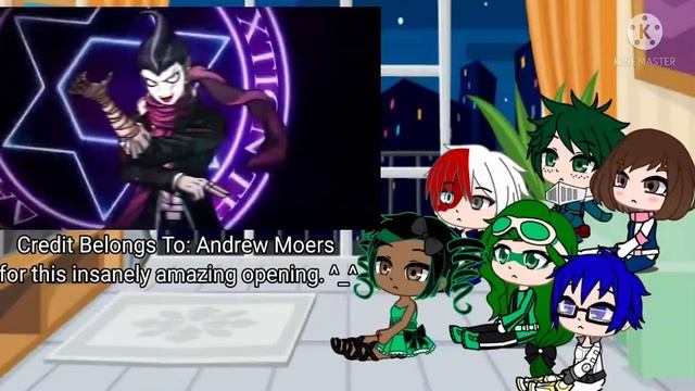 The DekuSquad Reacts to The Fanmade Danganronpa Opening смотреть онлайн