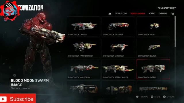 All Comic Book Skins ~ Rise of Raam Pack ~ Gears of War 4 смотреть онлайн