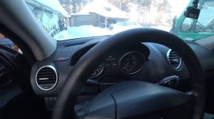 #Холодный пуск -30 #Мерседес W164