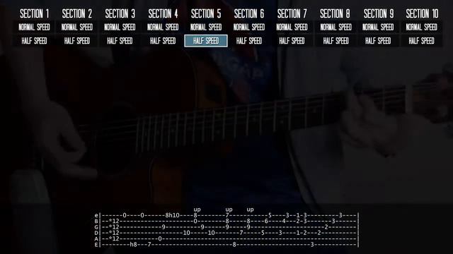 Moon River Tutorial / Lesson with guitar tabs - Tommy Emmanuel - Thiethie смотреть онлайн