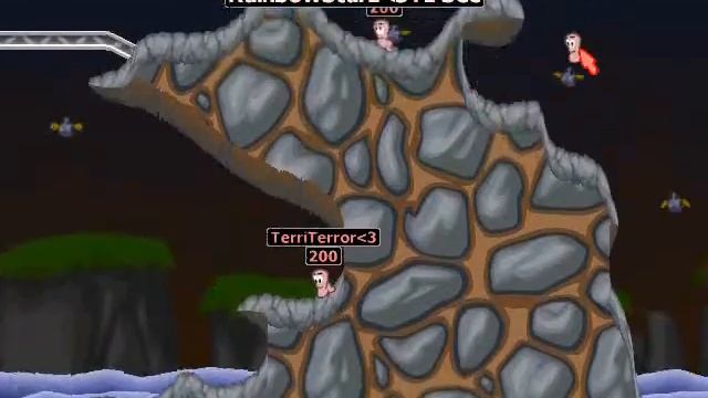 Worms World Party Lan Match Part 2 смотреть онлайн