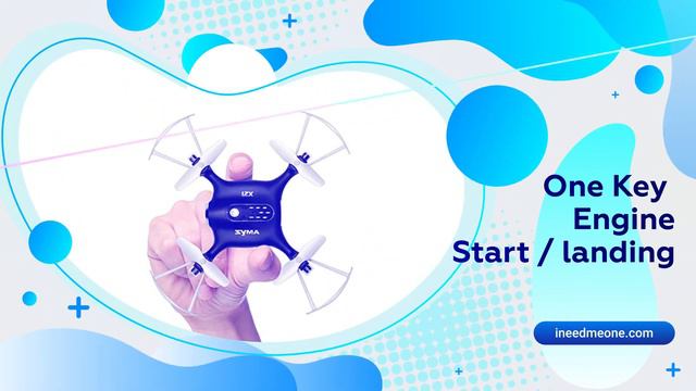 Syma X21W Mini RC Drone (CAD1003) смотреть онлайн