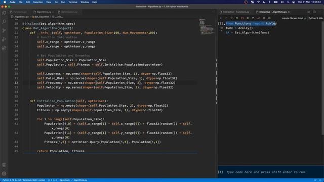Optimisation (Python with Numba) Part 1: Bat Algorithm смотреть онлайн