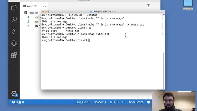IMT511 01-02 Shell Scripts смотреть онлайн