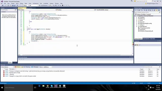 Windows 10 Universal Apps - Rich Editor смотреть онлайн