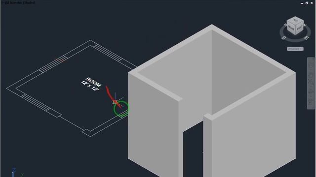 3D Basic Practice with subtraction of windows | #AUTOCAD смотреть онлайн