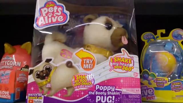 Zuru  Pets Alive  Poppy The Booty Shaking Pug